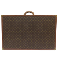 【二手名牌BRAND OFF】LOUIS VUITTON LV 路易威登【再降價】棕色 原花 帆布 手提行李箱 M21222