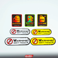 Tem Decal Dán Bình Xăng Dầu Xe Ô tô , Ron 95 , Ron E5 , Diesel Dán xe Ô tô | Chất Liệu Decal PVC 3 L
