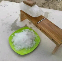 serut Es batu serutan es batu kayu jati super kuat Kayu Besi Kitchenware