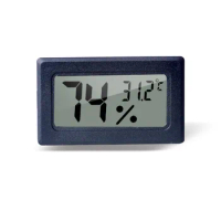 Embedded temperature hygrometer mini temperature hygrometer red wine thermometer reptile temperature hygrometer.
