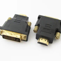 1pc HDMI Male to DVI-D Male 24+1 Pin DVI M/M Gold Plated Converter Adapter