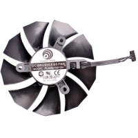 PLA09215B12H diameter 85mm hole pitch 42mm RTX2060 2070 Ultra OCV2 Vulcan graphics cooling fan
