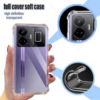 Clear Phone Soft Case for Realme GT Neo 5 240W Transparent for Realme GT Neo 5 240w 6.74" RMX3708 Shockproof Anti-scratch Covers