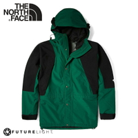 【The North Face 男 ICON 防水防風外套(美版)《綠/黑》】4R52/衝鋒衣/防水外套/風雨衣