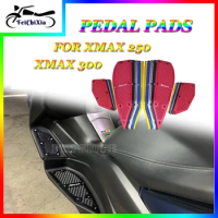 For YAMAHA Xmax 300 Xmax 250 Motorcycle Accessories Pedal Pads xmax250 xmax300 Footrest Pads