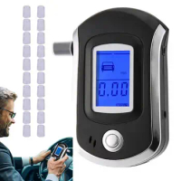 Alcohol Breathalyzer Tester Accurate Breathalyzer Portable Breath Alcohol Tester With Digital Display High-Accurate Alcohol