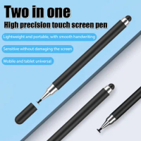 2 in 1 Stylus Pen for Mobile Phone Tablet Capacitive Touch Pencil for ipad iPhone Samsung Xiaomi Android Drawing Screen Pencil