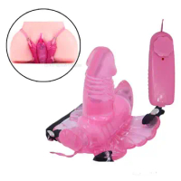 Sex Invisible Vibrating Panties Vaginal Clitoris Vibrators Silicone Butterfly Wearable G spot Vibrators Adult Sex toys for Women