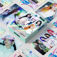 Bộ 124 món 2026 ATELIER IVE H2H FOCUS: thẻ hologram laser Lomo, sticker BM/PSYCHO, ILLIT NOT CUTE AN