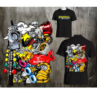 Satria Clothes FU 150 / Satriafujing Fingers / SATRIA Motorcycle T-Shirt / THAILOOK Edition / THAILA