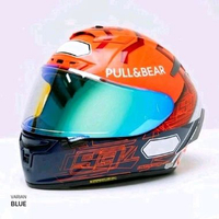 CLEAN Photochromic Iridium Visor X14 Biru