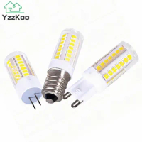 YzzKoo LED Bulb 3W 5W 7W G4 G9 E14 LED Lamp AC 220V LED Corn Bulb SMD2835 360 Beam Angle Replace Halogen Chandelier Lights