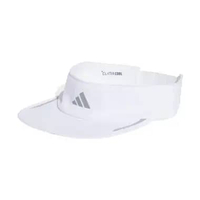 adidas Unisex Running Headwear Run Visor Cc Topi Lari Pria/Wanita [JD1159] OSFW White