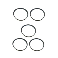 5PCS Dust Proof Bayonet Seal Ring Rubber for Canon EF 24-105 24-70 17-40 16-35 Mm Lens Repair (Black Circle)