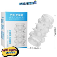 silikon cock ring dragon ball flame / pink putih putih