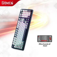 GAMEN GK300 Keyboard Membrane Feel Magnetik Blue