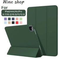For iPad 7th 8th 9th Generation 10.2 Case for iPad 10th Air 4 5 10.9 inch Accessories for iPad Pro 11 12.9 Mini 6 Cover funda