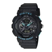 JAM TANGAN PRIA ANALOG DIGITAL DIGITEC ORIGINAL BLACK BLUE DA-2020T BKBL DA 2020 DIGITEC 2020 DIGITE