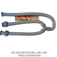 SELANG CABANG ABU-ABU SUPER TEBAL DAN MENGKILAT/ SELANG BCP DOUBLE