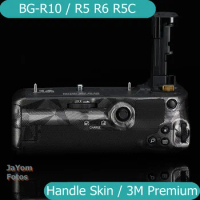 BG-R10 Skin Camera Handle Wrap Coat Protective Film Vinyl Decal Sticker For Canon EOS R5 R6 R5C EOSR6 EOSR5 EOSR5C BGR10 BG R10