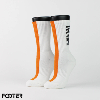 【FOOTER】排球少年!!態度高筒襪(HF05-白)