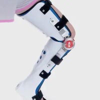 KAFO ROM Hinged Knee Brace Adjustable Dynamic Knee Joint Brace Fracture Knee Leg Rehabilitation Equipment Rehabilitation