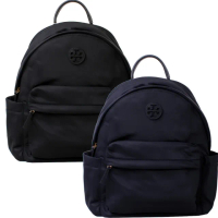 【TORY BURCH】ELLA尼龍輕量雙拉鍊後背包(多款任選)