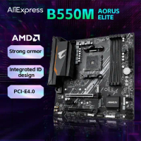 AMD Ryzen7 5700G+B550M AORUS ELITE Motherboard + Micro-ATX AMD B550 DDR4 4733(O.C.)MHz M.2 USB3.2 128G Double Channel AM4