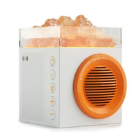 桌面無線藍芽音響小夜燈晶石擴香無水香薰機戶外便捷藍芽音箱