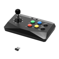 Arcade joystick Wireless Gaming Controller for PC Console Fighting Game