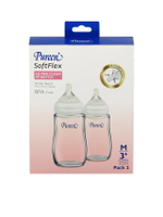 ขวดนมคอกว้าง Soft Flex Ultra Clear 8 Oz. x 2 ชิ้น