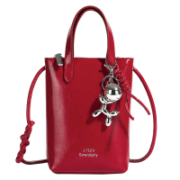 Soft Leather Texture Stylish French Fries Bag for Women