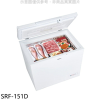 送樂點1%等同99折★聲寶【SRF-151D】150公升臥式變頻冷凍櫃(含標準安裝)