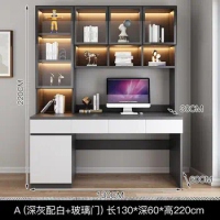 Office computer and home desktop writing desk