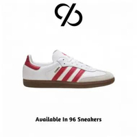 Sepatu Sneakers Pria Adidas Samba Liverpool FC White Red (JQ4041) ORIGINAL 46