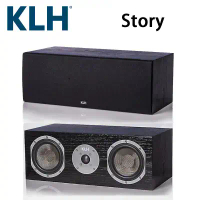 結帳再折★美國 KLH Story 2 路低音反射中置聲道喇叭 /黑