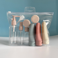 Portable travel empty bottle set cosmetics travel set press bottle spray bottle set travel distribut