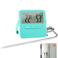 Digital Meat Thermometers Grill Smoker BBQ Cooking Food Thermometers Digital Meat Thermometers Instant Read For Kitchen Outdoor
