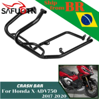 for Honda X-ADV XADV 750 2017-2020 Engine Guard Highway Crash Bar Motorcycle Lower Frame Protection Bumper X-ADV750 Accessories
