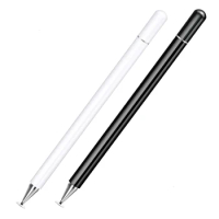 Universal Capacitive Touch Screen Pencil, Passive Disc Tip, Metal Aluminium, Tablet Stylus Pen for Apple iPad Android, Wholesale