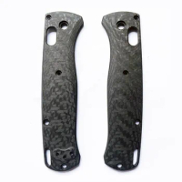 Knives Grip DIY Make Parts Custom Full 3K Carbon Fiber Material Knife Scales Handle Patches For Original Benchmade Bugout 535