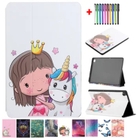 Cute Painted Protective Funda Para For Samsung Galaxy Tab S6 Lite 10.4" 2020 Shell For Galaxy Tab S6 Lite SM-P610 SM-P615 Cover
