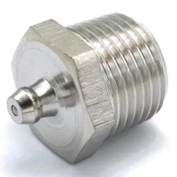 1/2" BSPP male Stainless Steel Grease Zerk Nipple Fitting For grease gun
