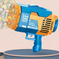 [COD] Mainan Anak Segala Usia Aman Bentuk Pembuat Gelembung Balon Bubble Gun Model Bazooka Fan 132 H