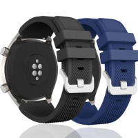 22mm Silicone Strap For Fossil GEN 6 GEN6 44mm/GEN 5 5E 44mm/GEN5 LTE 45mm Smart Watch Band Bracelet Men's Sports Watchband