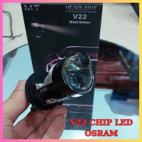 Bóng pha Led ô tô, xe máy V22 Siêu sáng, chân H4 Công suất 60W.