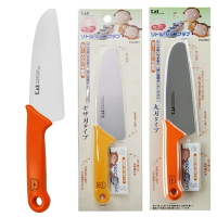 貝印 KAI 日本製 兒童安全菜刀 兒童料理刀 安全刀 兒童廚房用刀 FG-5001