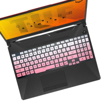 Laptop Keyboard Cover Skin For ASUS TUF Gaming F15 FX506HC FX506L FX506HM FX506H FX506IH FA506QM FA506I FA506IV IC FA506Q QR IU