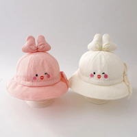 Precious One - Topi baskom / topi pelindung sinar matahari anak dan bayi unisex motif wajah cute