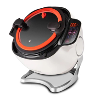 Robot Cooker Electric Cooking Machine Automatic Intelligent Household Drum Cooking Robot Fried Rice Machine Cooking Wok